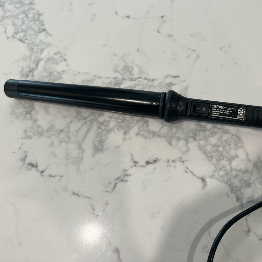 Herstyle Black Curling Iron